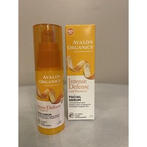 Avalon Organics Intense Defense Vitamin C Facial Serum 1 oz Discontinued